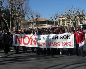 AIX EN PROVENCE NON A LA TRAHISON DU 19 MARS 1962 (100) PAR GM